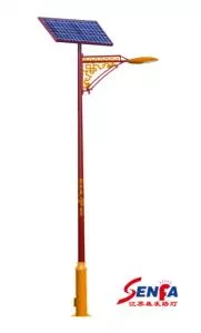 少數(shù)民族路燈02